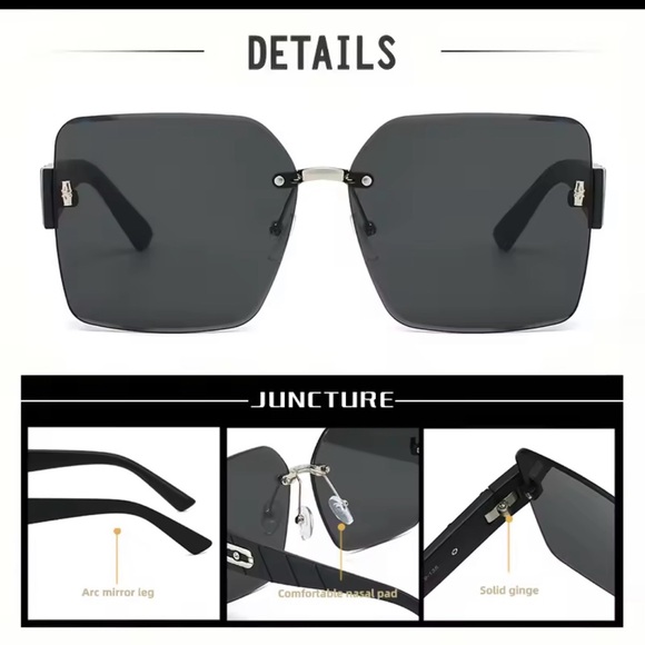 Women's Gradient luxury Sunglasses - till color - Picture 3 of 5